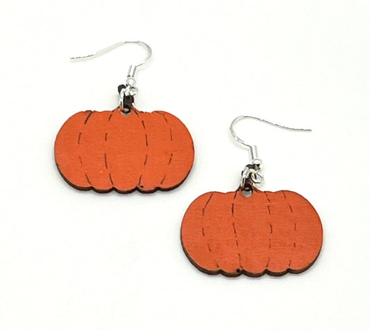 Halloween / Fall Pumpkin Earrings