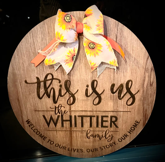 This is us wall hanging